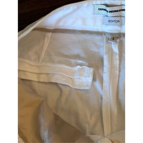 Express design studio Editor shorts in white - Picture 8 of 9